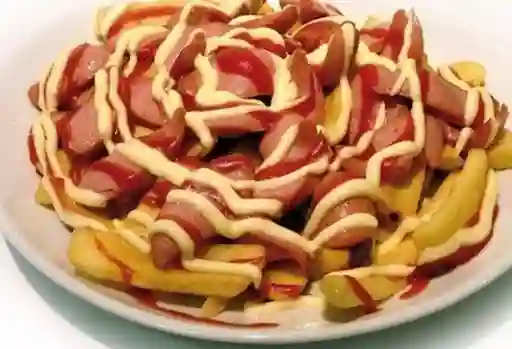 Salchipapas Especial Mega