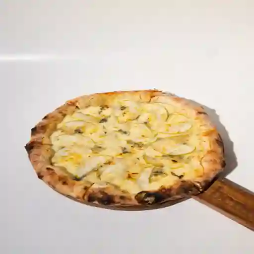 Pizza de Queso Azul y Manzana