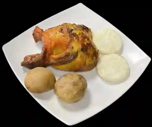 1/4 Pollo Asado