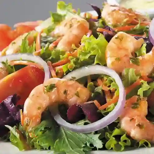 Ensalada Camarones Salteados