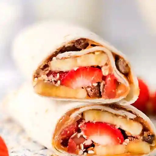 Wrap de Fruta y Yogur