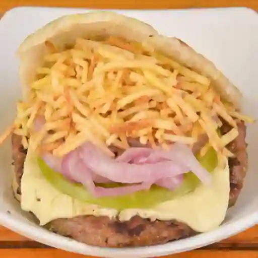 Arepa Hamburguesa