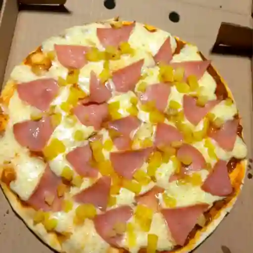 Pizza Pollo Hawaiana Personal