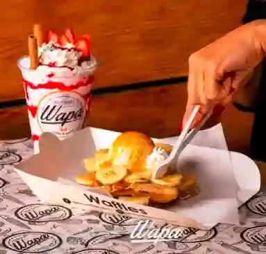 Combo Promo Waffle+malteada