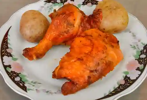 1/4 de Pollo Asado