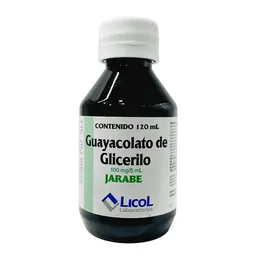 Licol Guayacolato Jarabe de Glicerilo