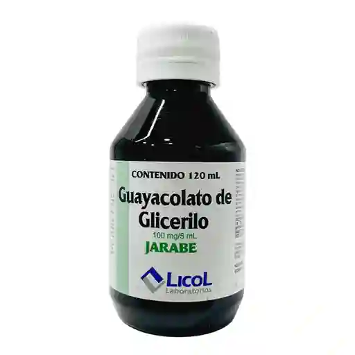 Licol Guayacolato Jarabe de Glicerilo