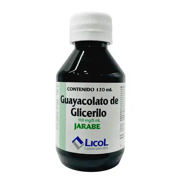 Licol Guayacolato Jarabe de Glicerilo