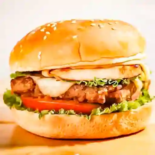 Hamburguesa de Carne y Pollo