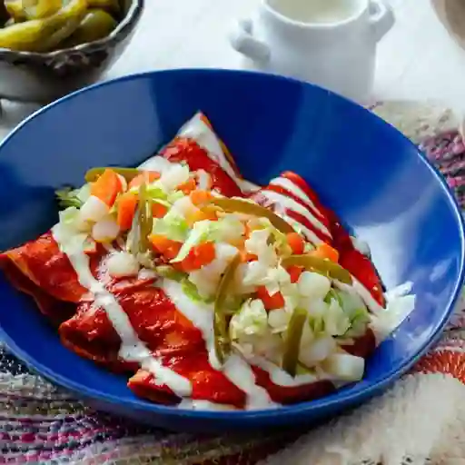 Enchiladas Vegetarianos