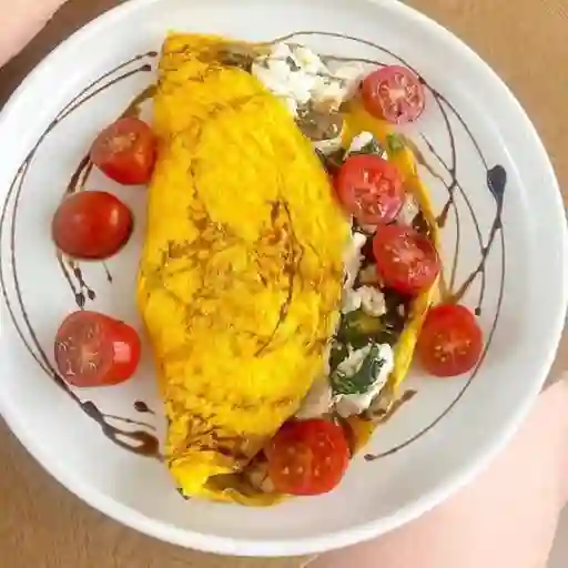 Omelette de Queso Feta