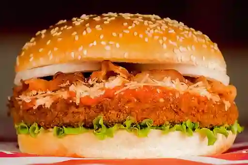 Hamburguesa Apanada