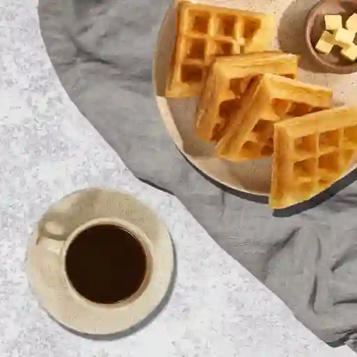 Combo Waffle y Americano