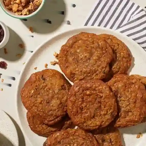 Galleta de Avena Nueces Arándanos Canela