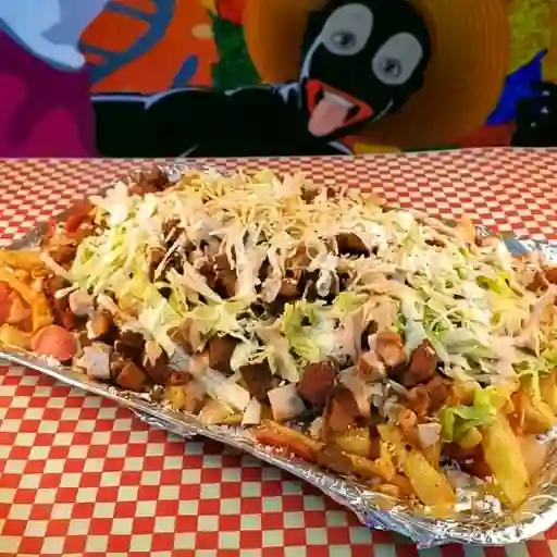 Salchipapas Salvajada