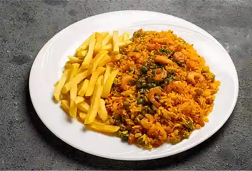 Arroz con Camarones