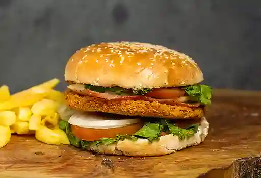 Hamburguesa Crispy Pollo