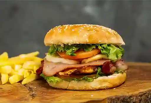 Hamburguesa Club Bacon