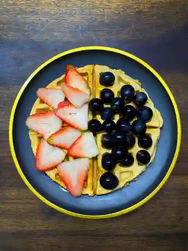 Waffle Fresa Uva