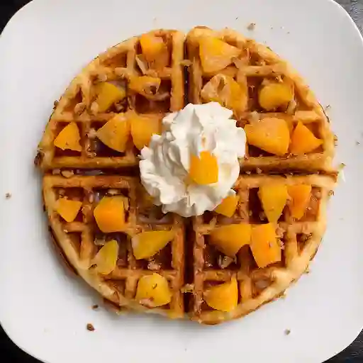 Waffles Solo Durazno X2