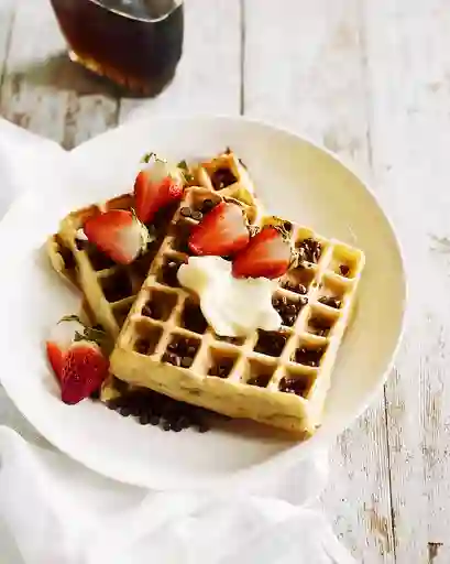Waffles Chips de Chocolate