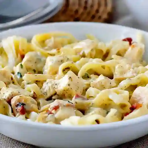 Pasta Carbonara con Cerdo +francesa