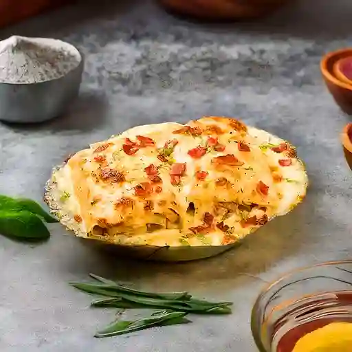 Lasaña Carbonara con Bondiola +francesa