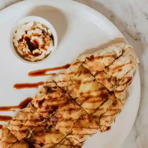 Focaccia Stracciatella y Balsámico