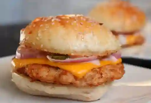 Hamburguesa Mixta de Pollo en Filete