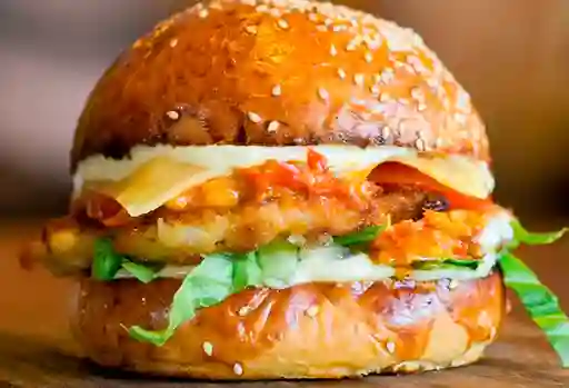 Hamburguesa de Pollo Despechado
