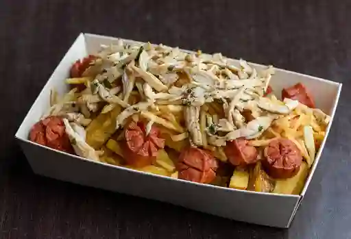 Salchipollo de Papa Francesa para 3
