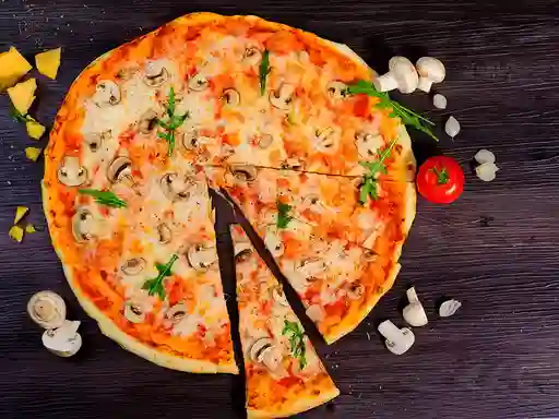 Pizza de Maíz con Panceta