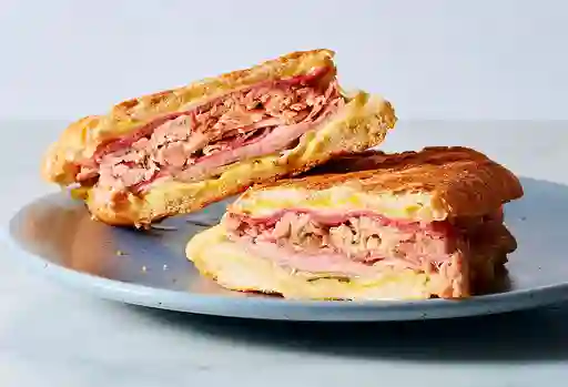 Sándwich con Pollo con Champiñones