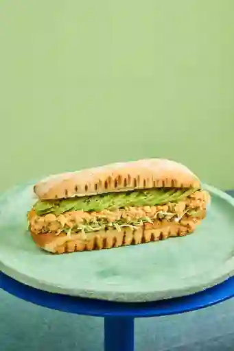 Vegetarian Panini Sandwich