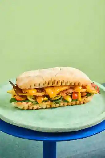 Breakfast Panini Sandwich