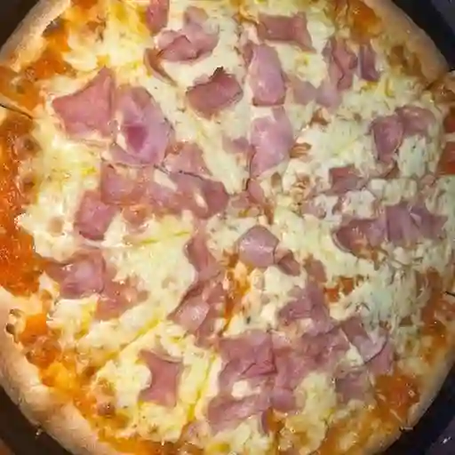 Pizzas Small con Jamón y Queso