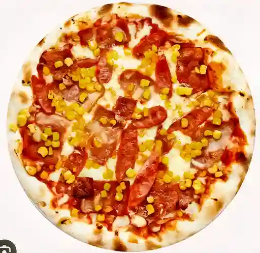 Pizza Pollo Maíz Personal