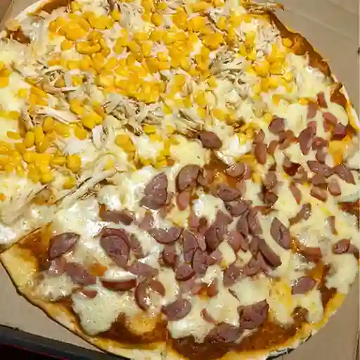 Pizza Pollo Maiz