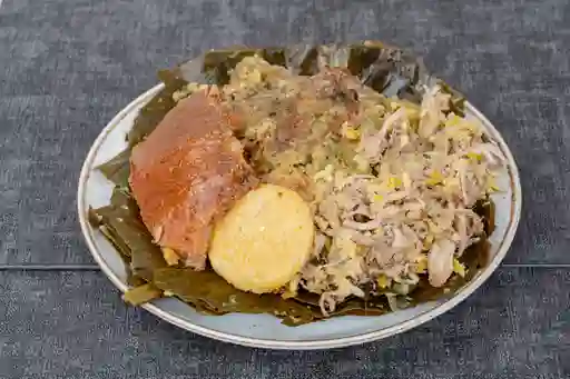 Mixto con Lechona