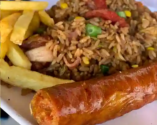 Combo Arroz Paisa y Chorizo