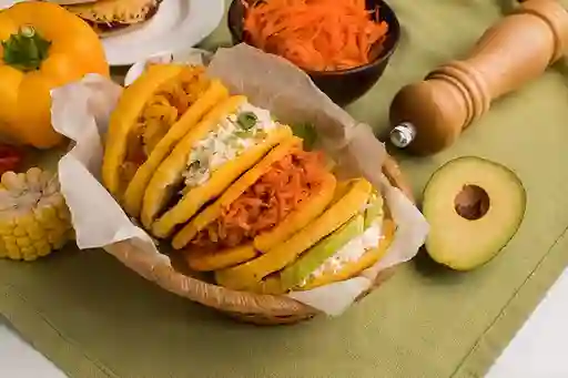 Arepa Jamón y Queso