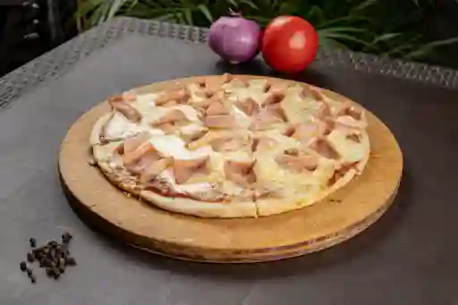 Pizza Jamón y Queso Pequeña