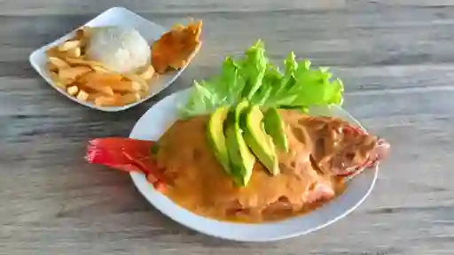 Mojarra Rellena de Mariscos