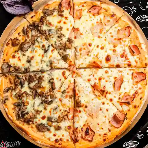Pizza Personal Pollo y Champiñones
