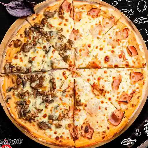Pizza Mediana Jamón y Queso