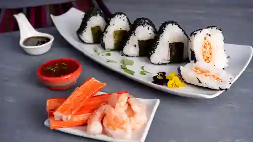 Onigiri de Camarones