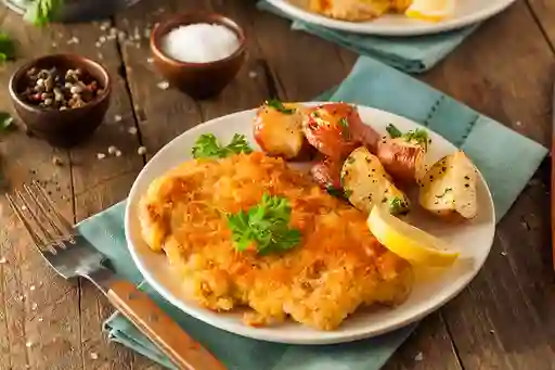 Milanesa de Pollo Apanado