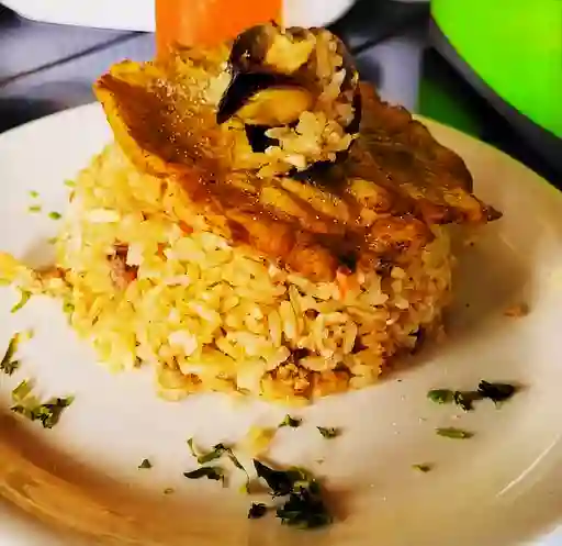 Arroz con Camarones