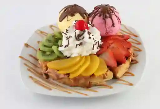 Waffle Frutal