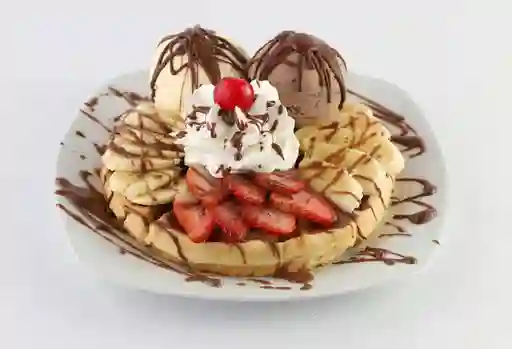 Waffle de Nutella